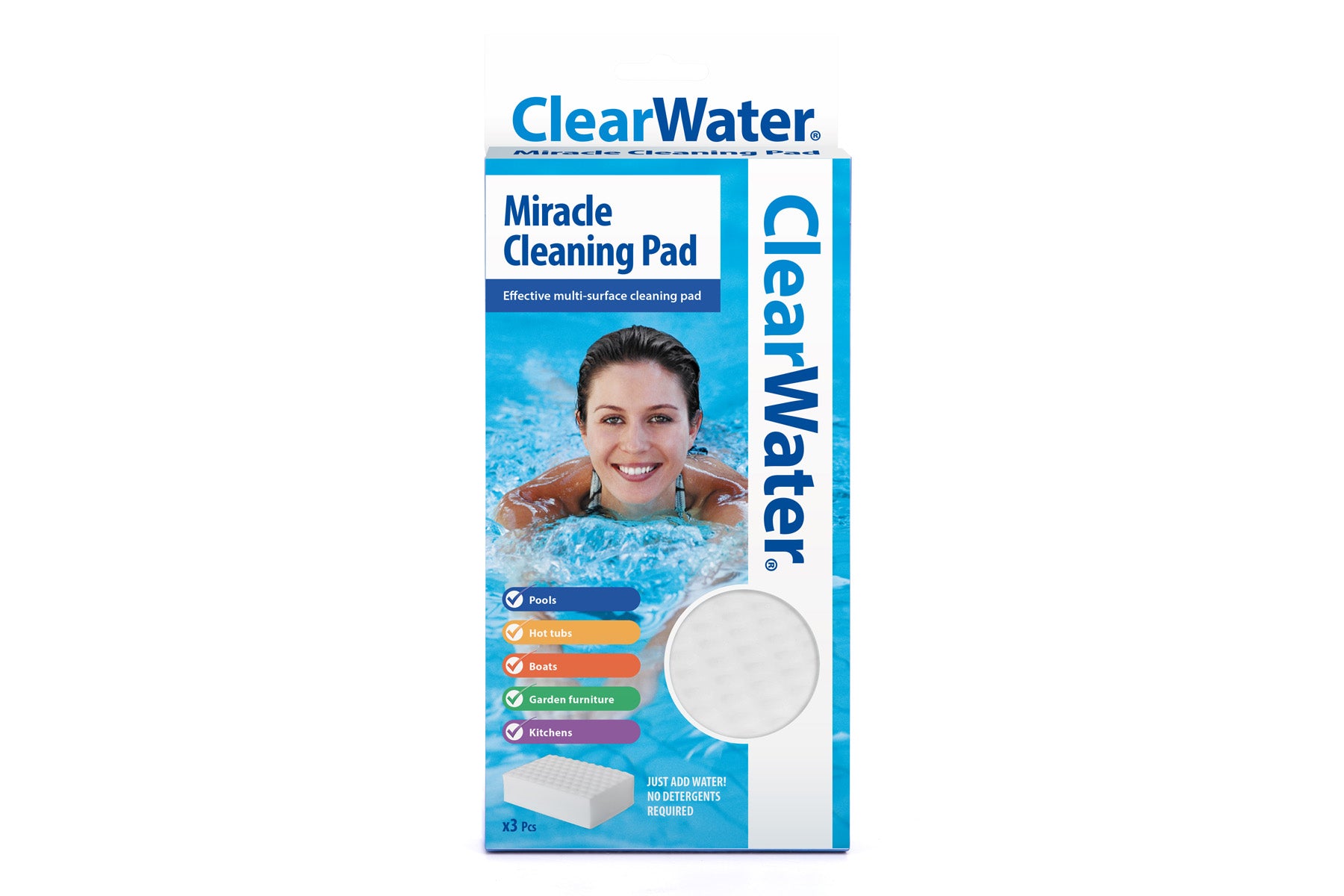 3-Pack Miracle Pads for Home & Travel