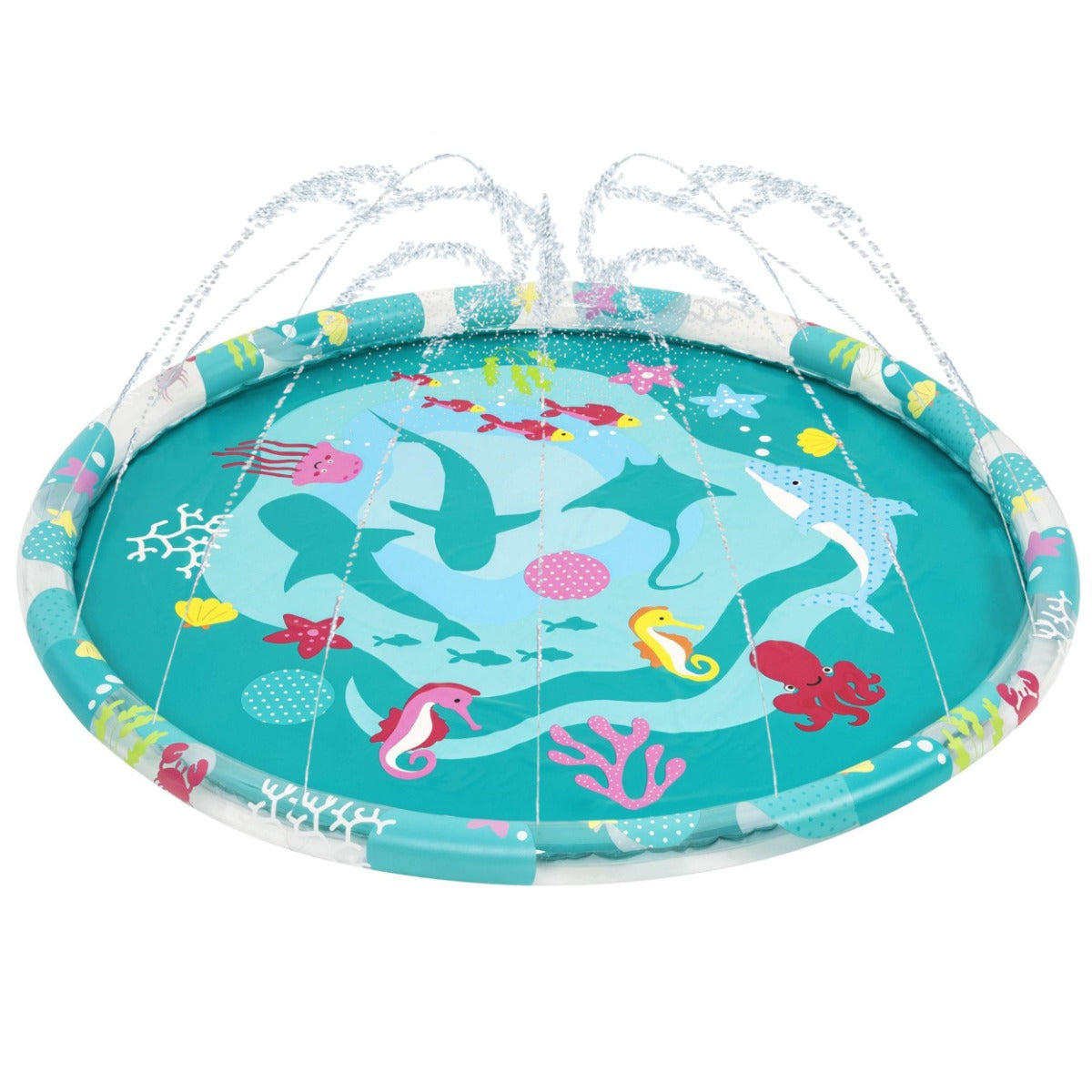 Kids Splash Pad Water Play Mat