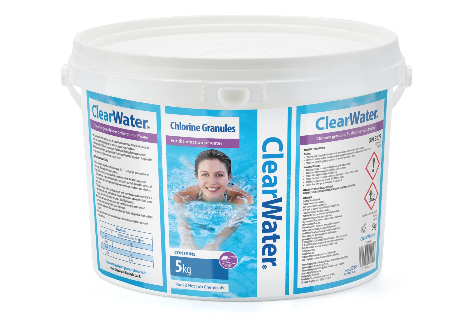 5KG Pool Chlorine Granules for Water Treatment