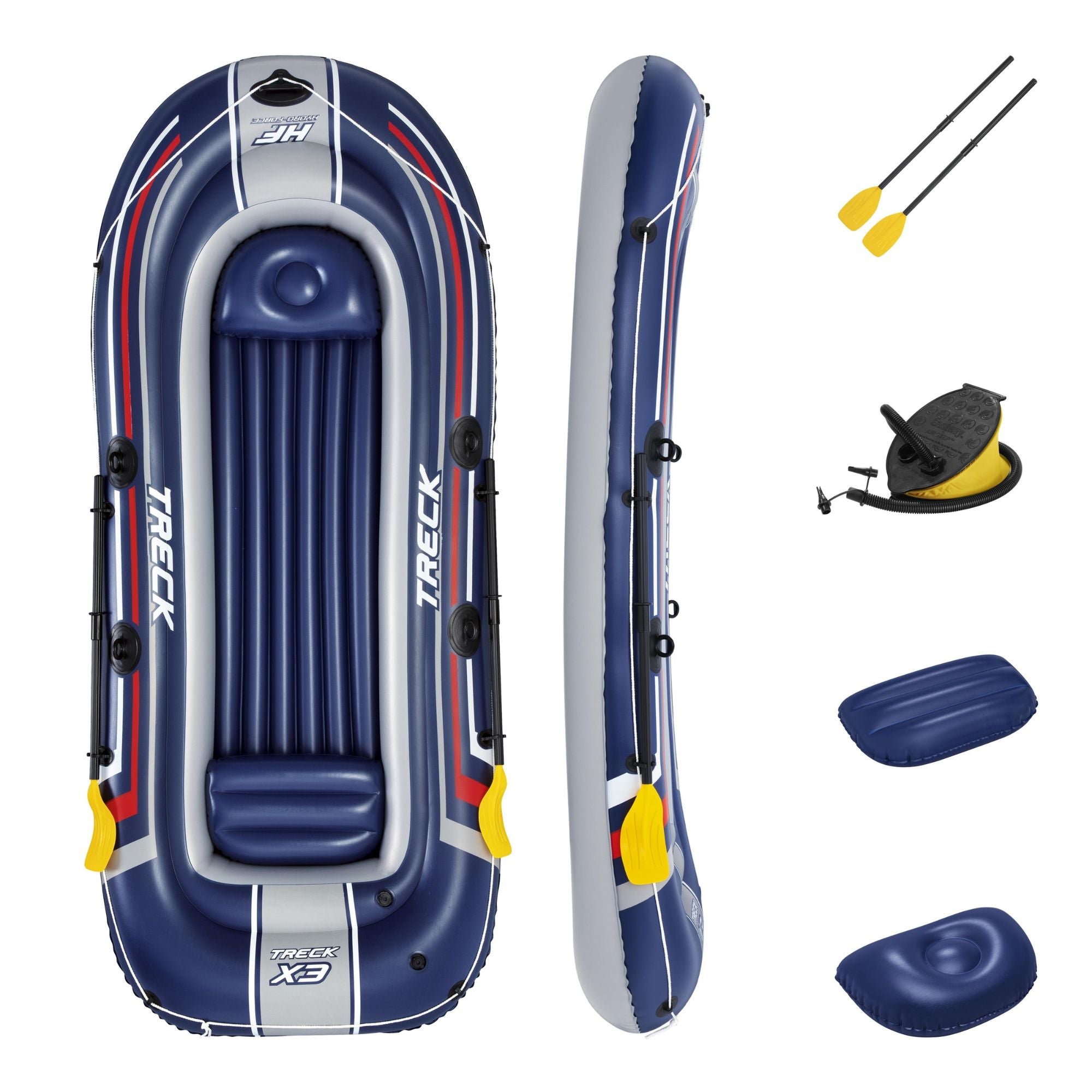 Hydro-Force X3 Inflatable 3-Person Raft Set