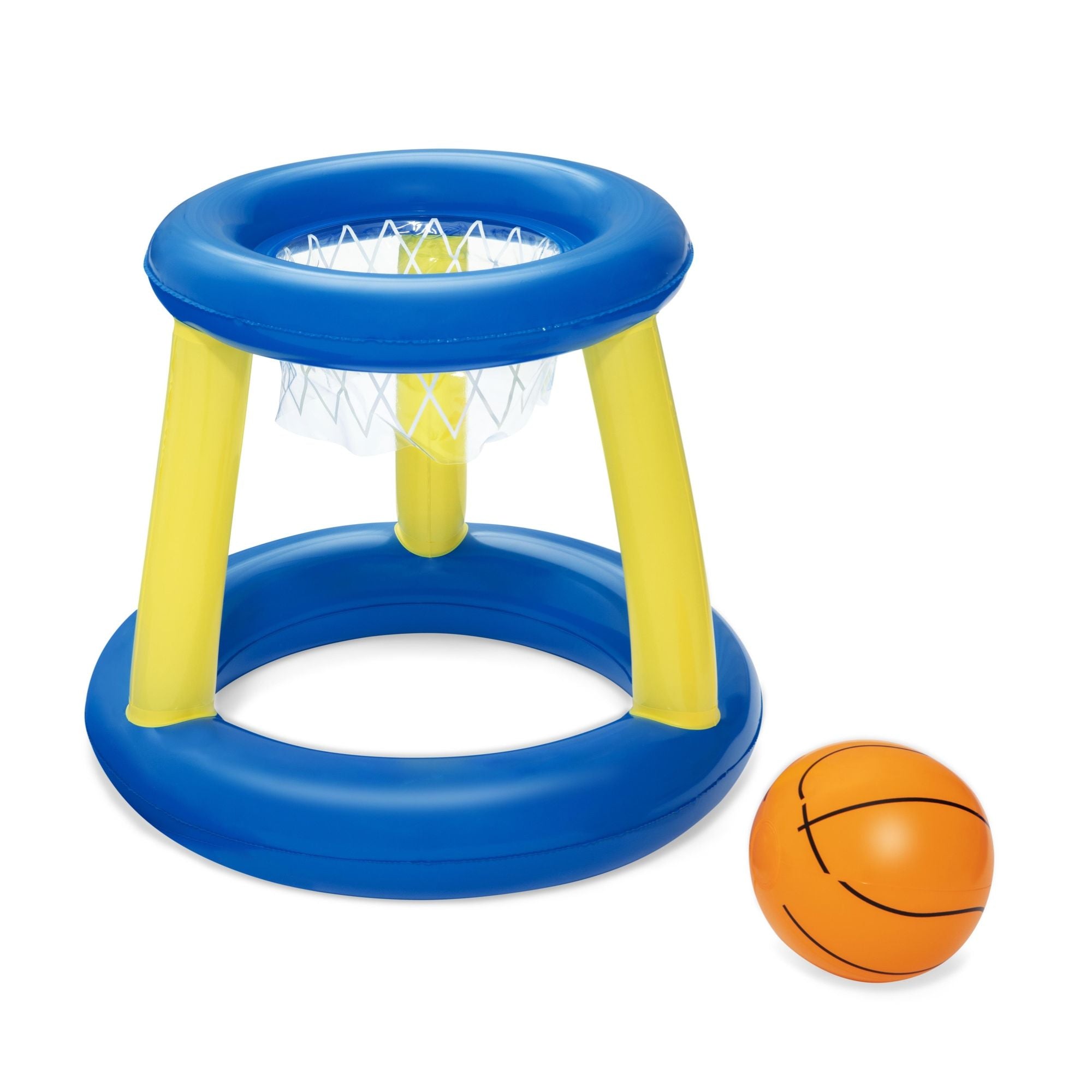 Floating Pool Basketball Game - Splash 'N Hoop Set