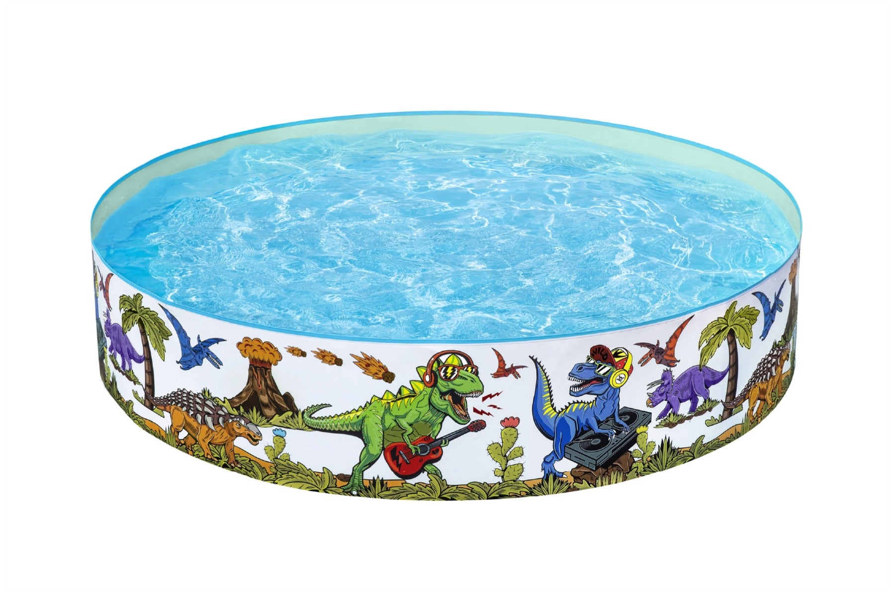 Dino Splash Inflatable Pool for Kids