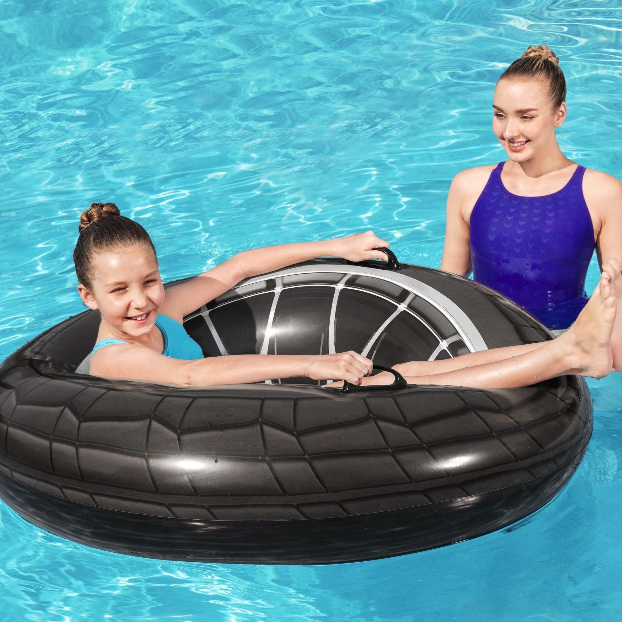 Fast Inflatable Pool Float for Swimming