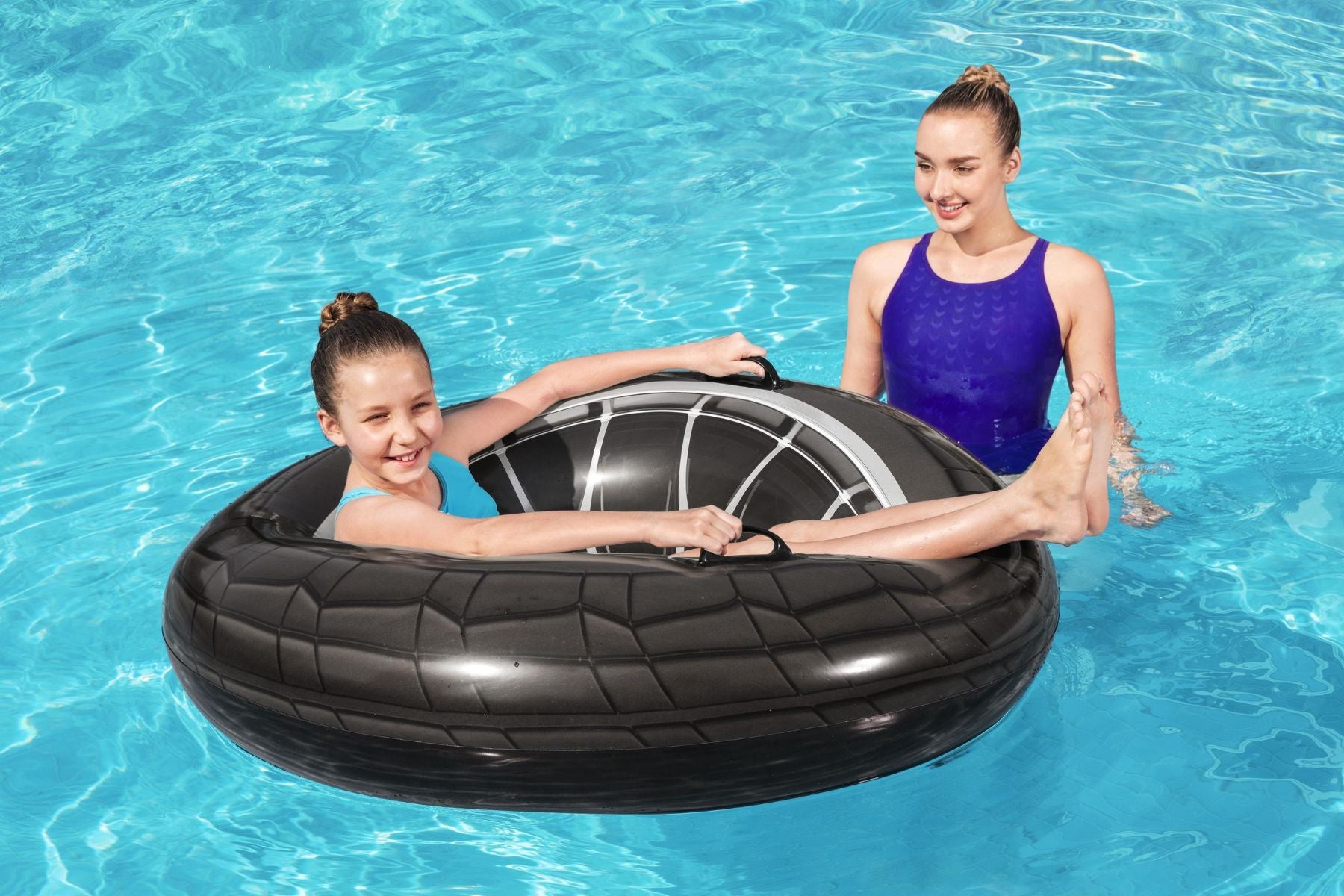 Fast Inflatable Pool Float for Swimming