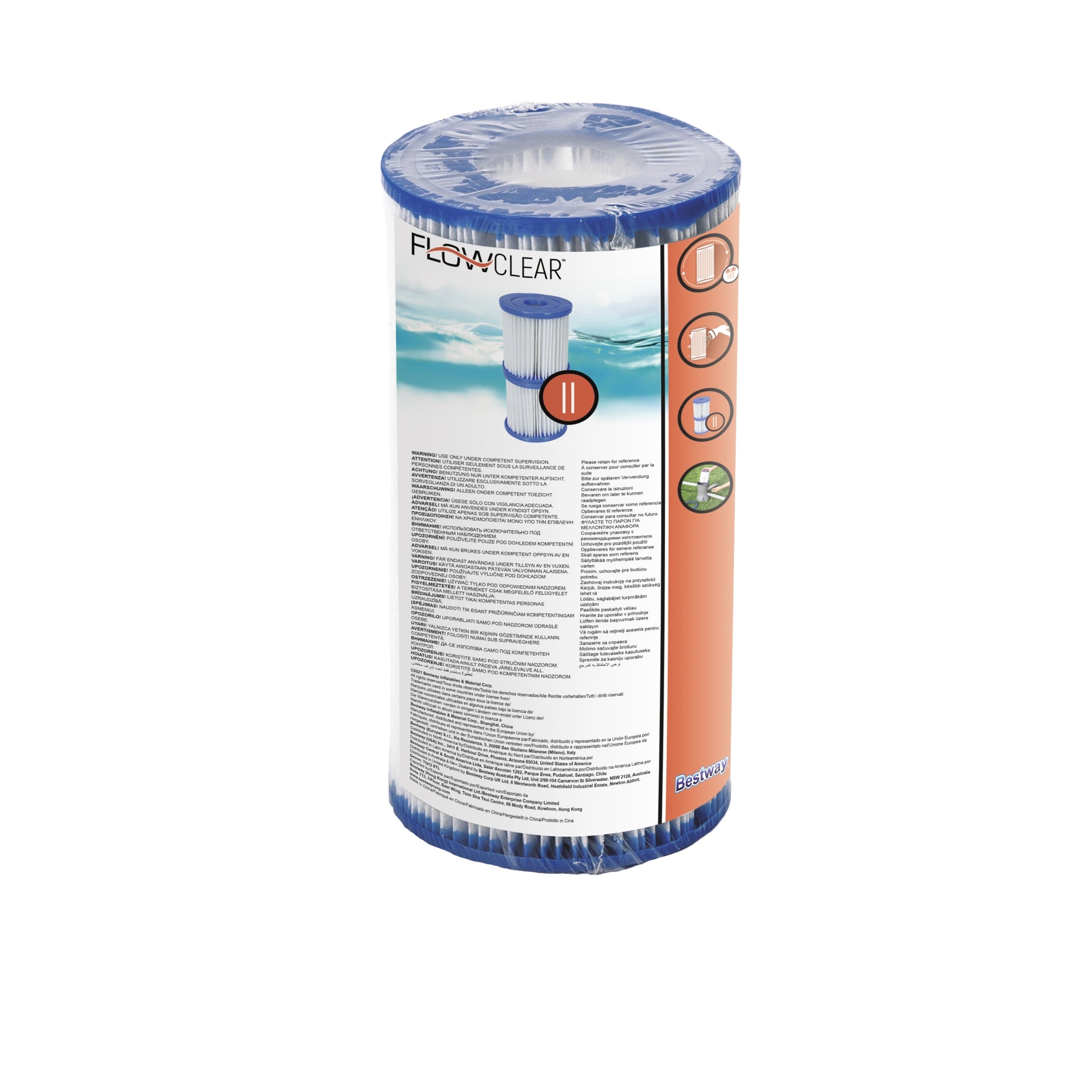 Size 2 Above Ground Pool Filter Cartridge