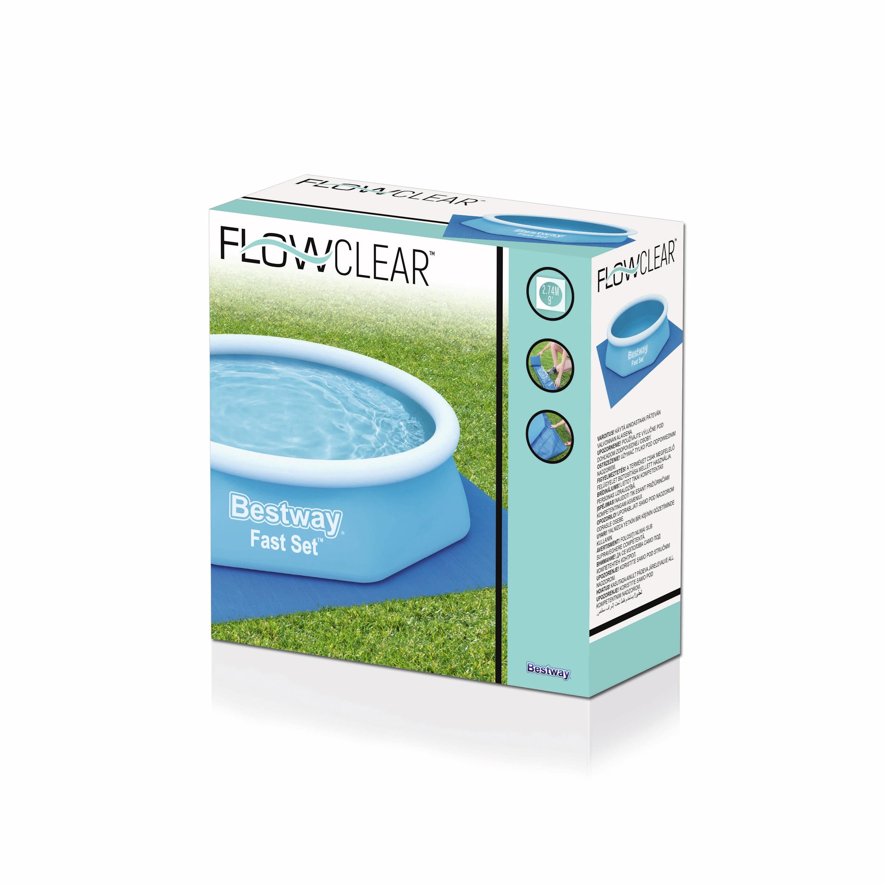 9ft Inflatable Pool Ground Protector Sheet