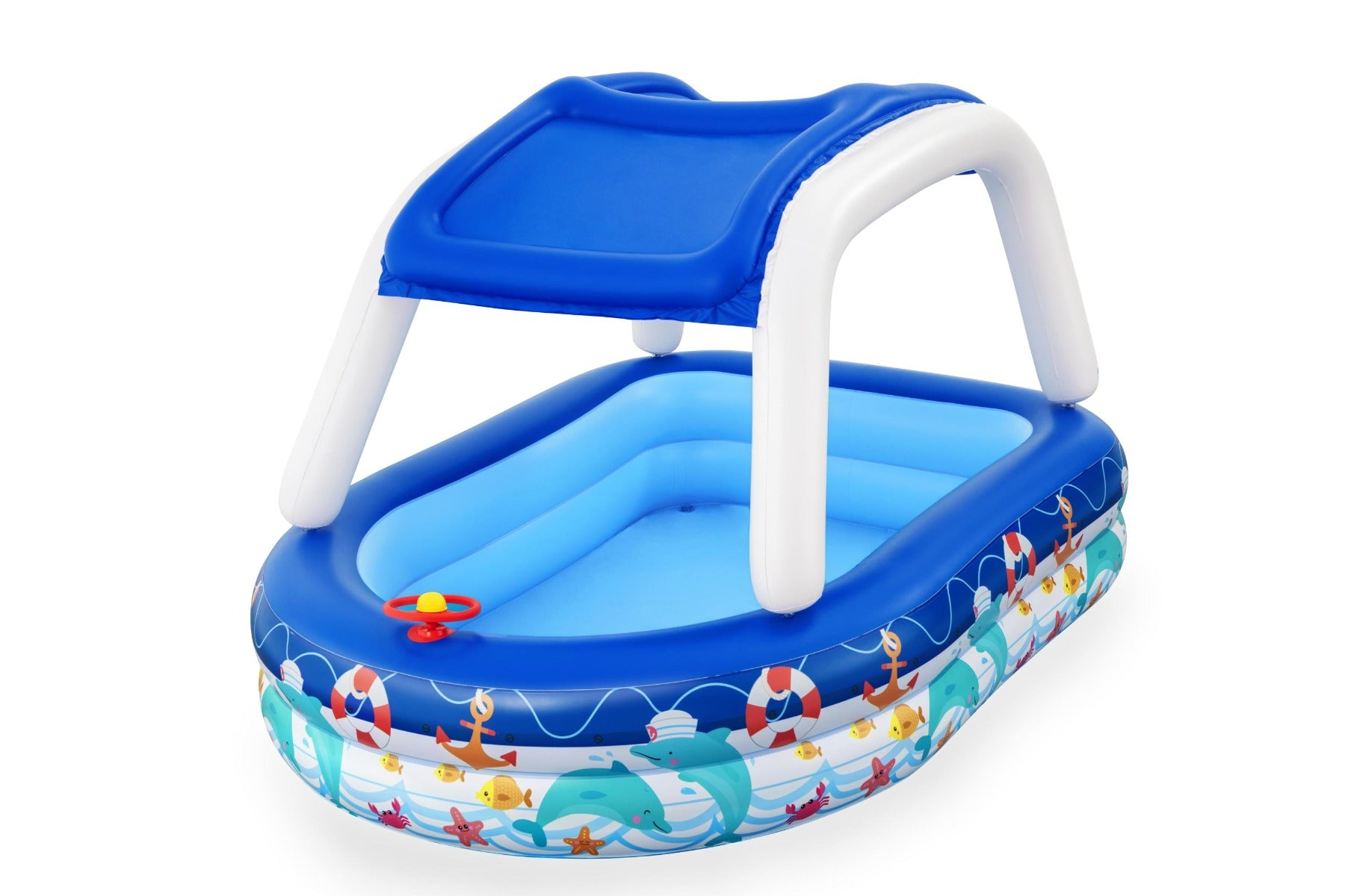 Kids Inflatable Sea Captain Play Pool